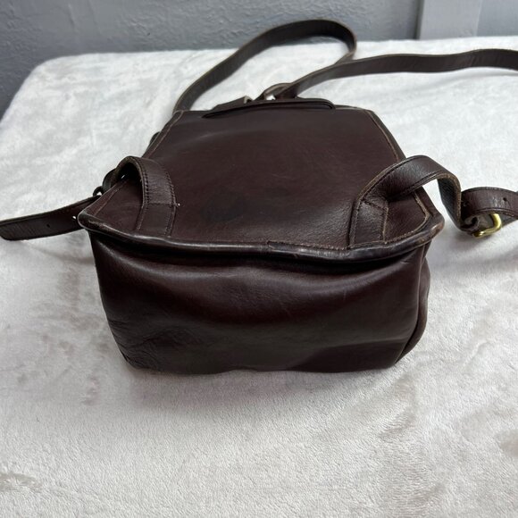 Vintage Coach Mini Backpack Daypack 9960 Brown Leather G8I-9960 Bag Purse - Picture 8 of 14